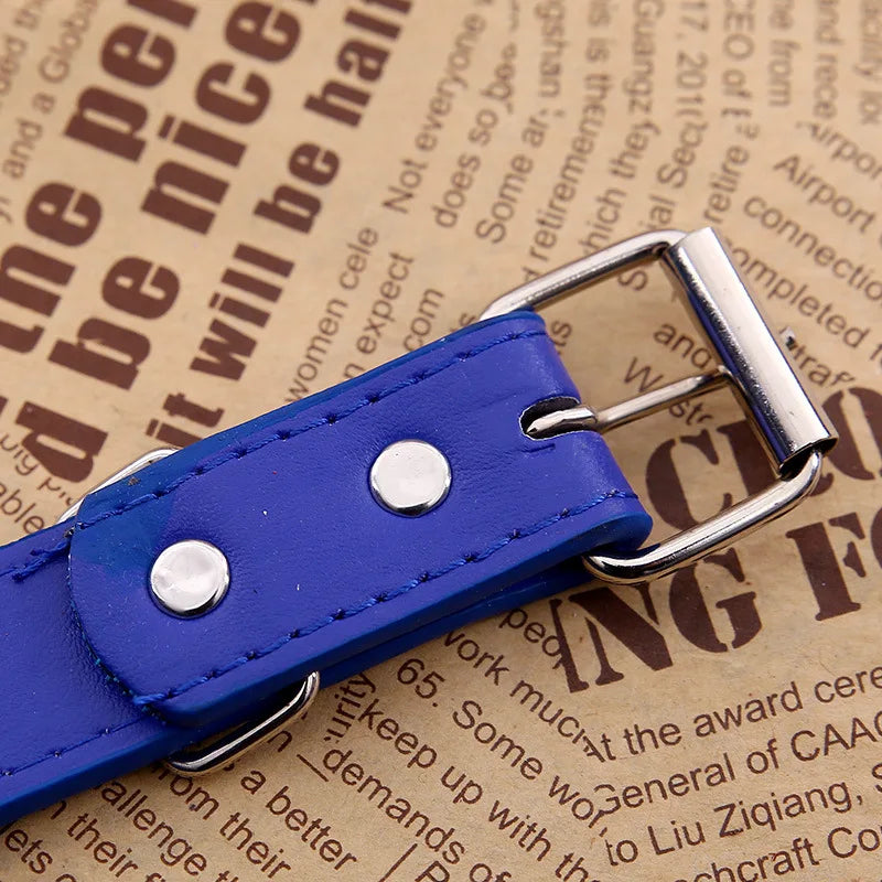 PU Cat Dog Collar