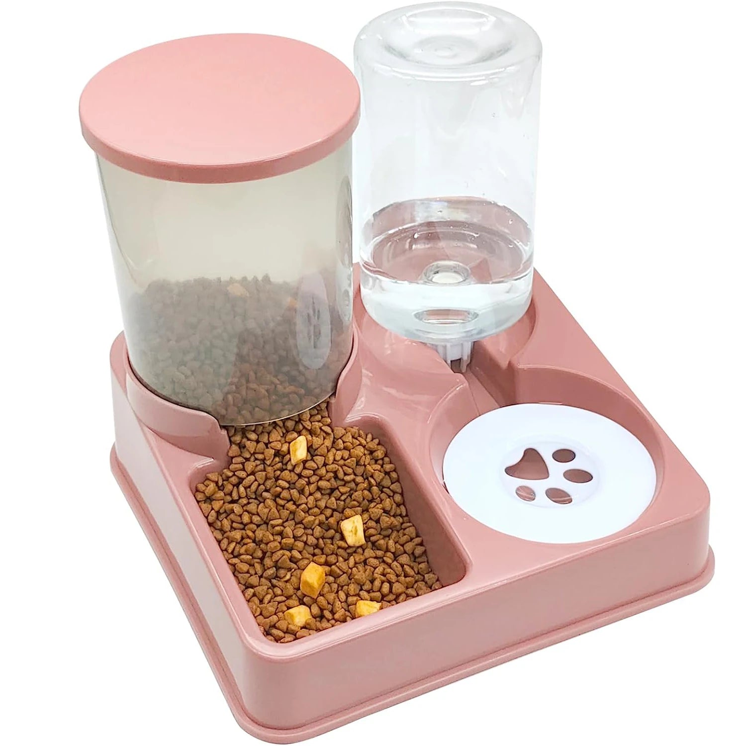 Pet Food And Water Feeder Gravity